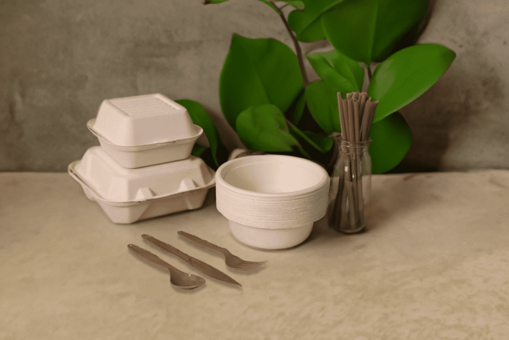 Home Earth Straws Cutlery, Compostable Cutlery