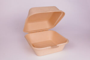Compostable Fiber Burger Box, Plant-based Products