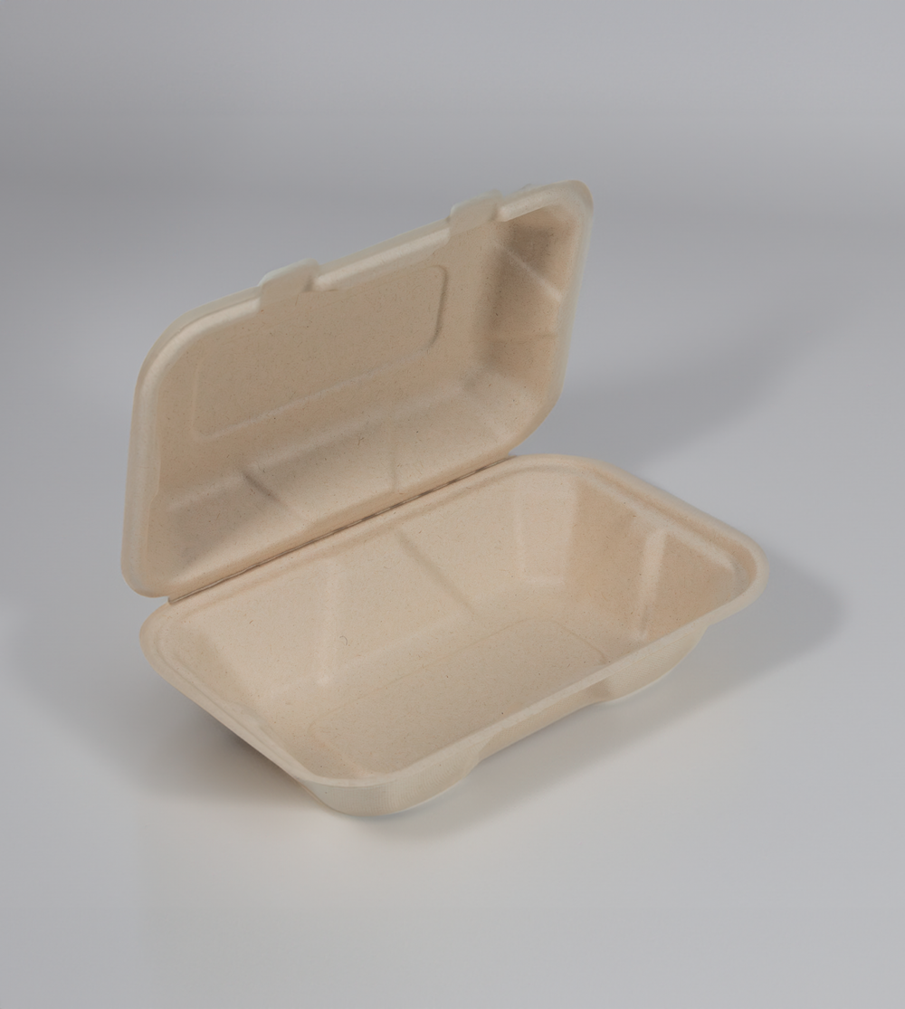 Compostable Fiber Clamshell, Plant-based Products
