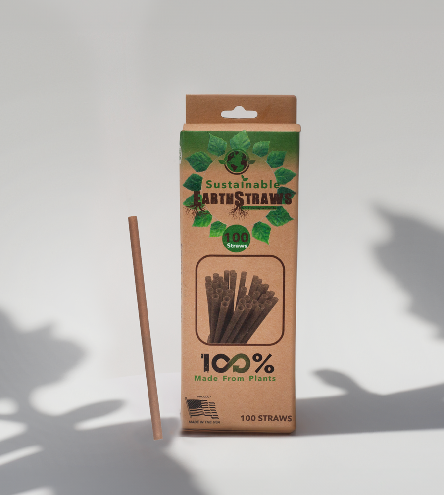 Cocktail Hemp Straws, Plant-based Straws